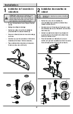 Preview for 28 page of Glacier bay HD67392W-6027D Installation And Care Manual