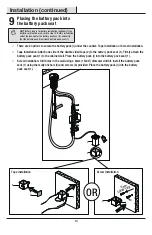 Preview for 10 page of Glacier bay HD67495-1001 Installation And Care Manual