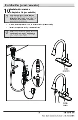 Preview for 29 page of Glacier bay HD67495-1001 Installation And Care Manual