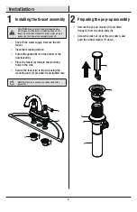 Preview for 4 page of Glacier bay HD67529W-6201 Installation And Care Manual