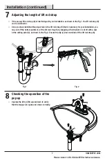 Preview for 7 page of Glacier bay HD67529W-6201 Installation And Care Manual