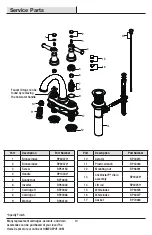 Preview for 10 page of Glacier bay HD67529W-6201 Installation And Care Manual