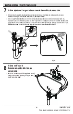 Preview for 18 page of Glacier bay HD67529W-6201 Installation And Care Manual