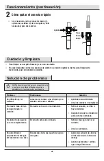 Preview for 22 page of Glacier bay HD67574W-6001 Installation And Care Manual