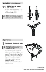 Preview for 9 page of Glacier bay HD67738W-6001 Installation And Care Manual