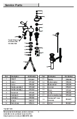 Preview for 11 page of Glacier bay HD67738W-6001 Installation And Care Manual