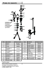 Preview for 23 page of Glacier bay HD67738W-6001 Installation And Care Manual