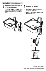 Preview for 5 page of Glacier bay HD67780-1208D2 Installation And Care Manual