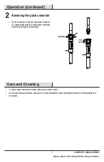 Preview for 7 page of Glacier bay HD67780-1208D2 Installation And Care Manual