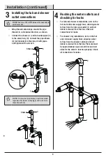 Предварительный просмотр 8 страницы Glacier bay HD833CX-0027D Installation And Care Manual