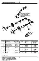 Предварительный просмотр 25 страницы Glacier bay HD833CX-0027D Installation And Care Manual