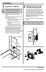 Preview for 7 page of Glacier bay HD873X-0601 Installation And Care Manual