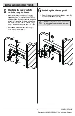 Preview for 9 page of Glacier bay HD873X-0601 Installation And Care Manual