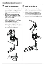 Preview for 10 page of Glacier bay HD873X-0601 Installation And Care Manual