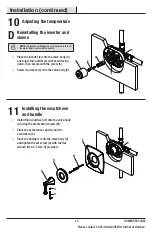 Preview for 13 page of Glacier bay HD873X-0601 Installation And Care Manual