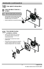 Preview for 30 page of Glacier bay HD873X-0601 Installation And Care Manual