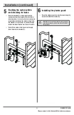 Предварительный просмотр 9 страницы Glacier bay HD873X-4027D Installation And Care Manual