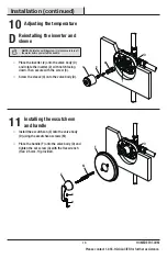 Предварительный просмотр 13 страницы Glacier bay HD873X-4027D Installation And Care Manual