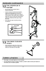 Предварительный просмотр 31 страницы Glacier bay HD873X-4027D Installation And Care Manual