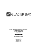 Preview for 11 page of Glacier bay HDGMBS4 Use And Care Manual