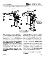 Предварительный просмотр 8 страницы Glacier bay LT2007WWHD Assembly/Installation Instructions