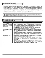 Preview for 8 page of Glacier bay N2420E-SF Use And Care Manual