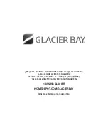 Preview for 20 page of Glacier bay N2420E-SF Use And Care Manual