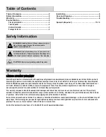 Preview for 2 page of Glacier bay N2428R-10 Use And Care Manual