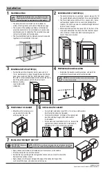 Предварительный просмотр 2 страницы Glacier bay PPSOFWHT12H Use And Care Manual