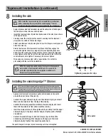 Preview for 9 page of Glacier bay QK001 Use And Care Manual