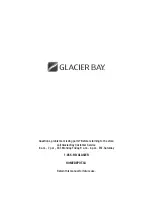 Preview for 6 page of Glacier bay ROCARA ROCVGY3018D Use And Care Manual