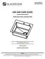 Glacier bay VDR2522A1 Use And Care Manual preview