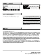 Preview for 2 page of Glacier bay VDR2522A1 Use And Care Manual