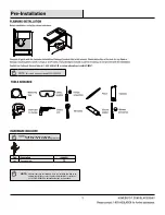 Preview for 3 page of Glacier bay VDR2522A1 Use And Care Manual