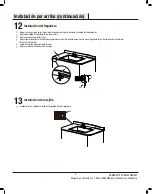 Preview for 21 page of Glacier bay VDR2522A1 Use And Care Manual