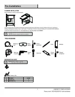 Preview for 3 page of Glacier bay VDR2522B1 Use And Care Manual