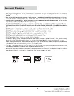 Preview for 9 page of Glacier bay VDR2522B1 Use And Care Manual