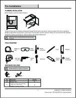 Preview for 3 page of Glacier bay VDR3322A0 Use And Care Manual