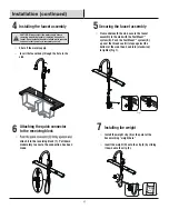 Preview for 6 page of Glacier bay VDR3322A0 Use And Care Manual