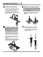 Preview for 7 page of Glacier bay VDR3322A0 Use And Care Manual