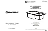 Preview for 1 page of Glacier bay VT3322G2 Use And Care Manual