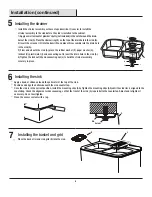 Предварительный просмотр 6 страницы Glacier bay VU3219A0 Use And Care Manual