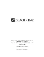 Предварительный просмотр 8 страницы Glacier bay VU3219A0 Use And Care Manual