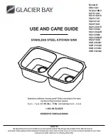 Glacier bay VUR3118A0 Use And Care Manual preview