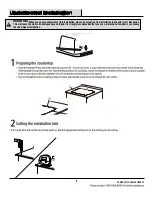 Предварительный просмотр 5 страницы Glacier bay VUR3118A0 Use And Care Manual