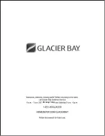 Предварительный просмотр 9 страницы Glacier bay VUR3118A0 Use And Care Manual