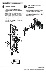 Предварительный просмотр 9 страницы Glacier #873W-30014 Use And Care Manual