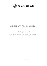 Glacier GL-RG-12M Operation Manual предпросмотр