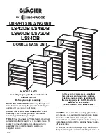 Предварительный просмотр 1 страницы Glacier LS42DB Assembly Instructions Manual