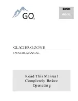 Glacier O3ZONE GO-3L Series Owner'S Manual предпросмотр